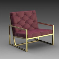 Javi Armchair 3D Model