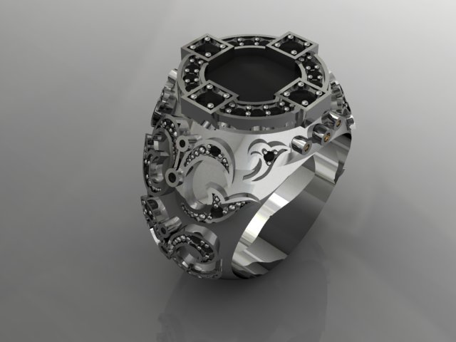 Jewellery ring 3D Model