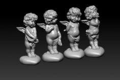 Cupid statues model 3D Model