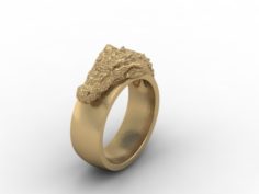 Jewellery ring croc 3D Model