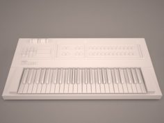 USB MIDI Keyboard U-Key 3D Model