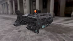 The Machine Gun 3D Model
