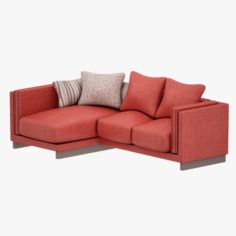 Ikea Nockeby L Sofa 3D Model