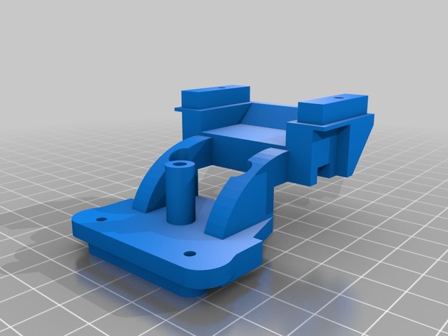 Tamiya Rising Fighter Upper Body / Spoiler Mount (Part D3) 3D Print Model
