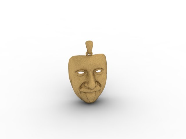 Mask pendant 3D Model