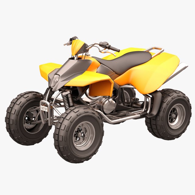 Rocky Mountain ATV 02 3D Model