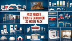 Event and Exhibition Pack 3D Model