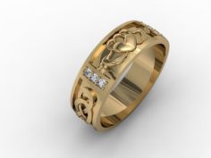 Jewellery ring kladah 3D Model