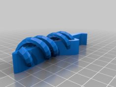 DNA Bottle Opener 3D Print Model