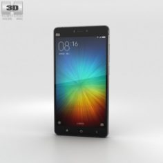 Xiaomi Mi 4s Black 3D Model