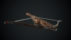 Medieval Crossbow 3D Model