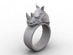 Rhino ring 3D Model