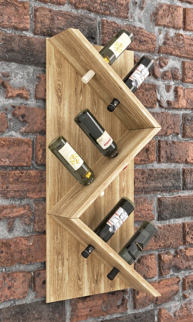Wine rack 3D Model