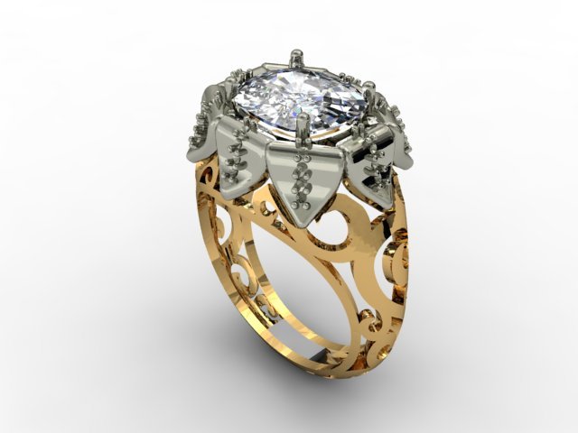 Jewellery ring Free 3D Model