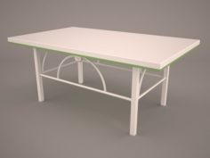 Glass Table 3D Model