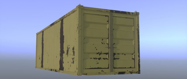 Container 3D Model