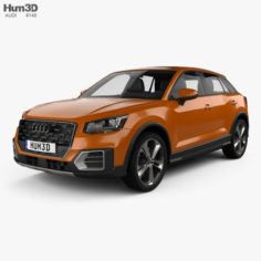 Audi Q2 2017 3D Model