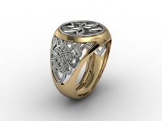 Jewellery man ring ornaments 3D Model