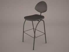 September bar stool 3D Model