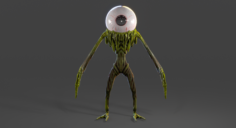Bigeye Monster 3D Model