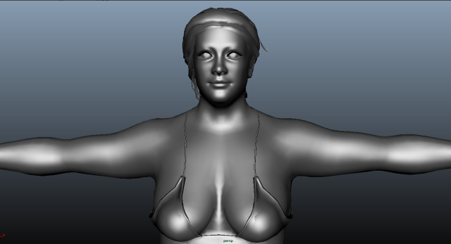 Bikini Women 3D Model
