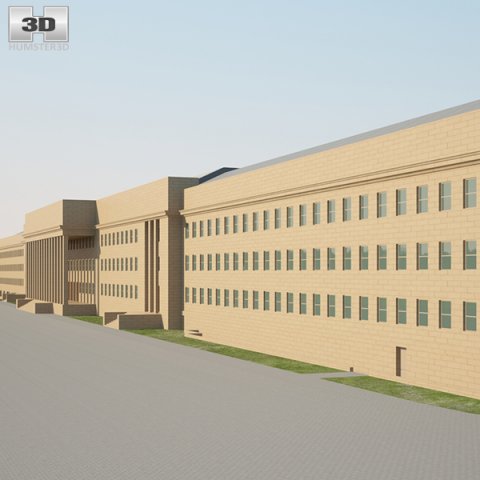 The Pentagon 3D Model