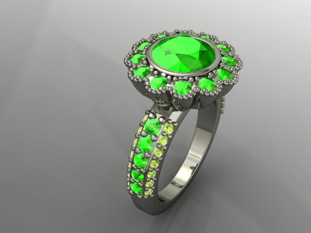 Jewellery ring 3D Model