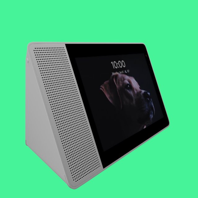 Google Assistant Lenovo Smart Display 3D Model