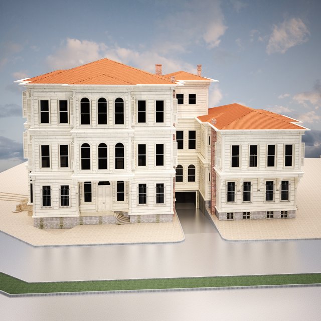 Old Turkish House 3D Model