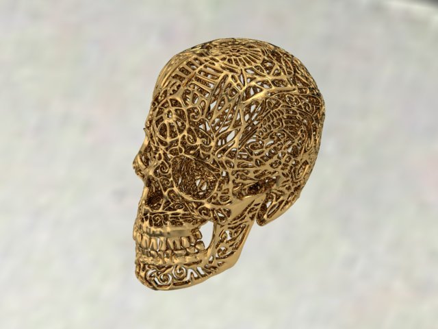 Skull 3D Model