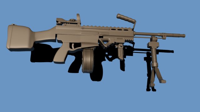 Bren 3D Model