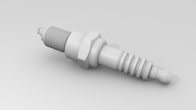 Glow Plug 3D Model