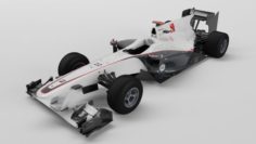 Sauber Formula-1 Bolide 3D Model