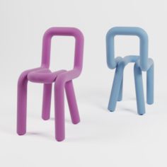 Chair Moustache BOLD 3D Model