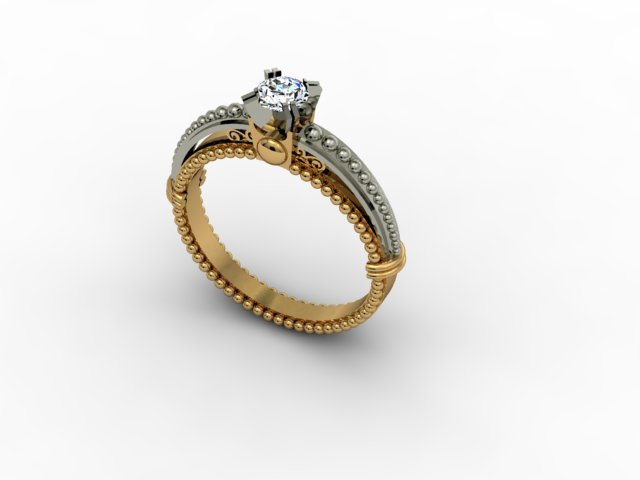 Jewellery ring 3D Model