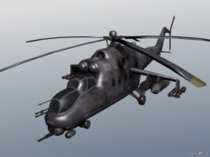 Mi-24 (Chernobyl) 3D Model