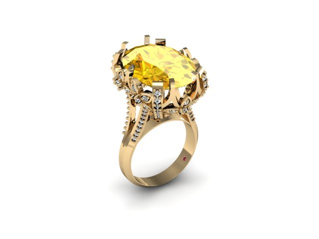 Jewellery ring 3D Model