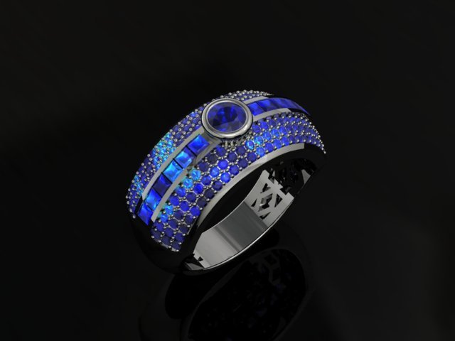 Jewellery ring 3D Model