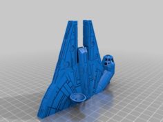 Millenium Falcon-Split 3D Print Model