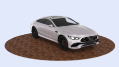 Mercedes Amg GT 2019 3D Model
