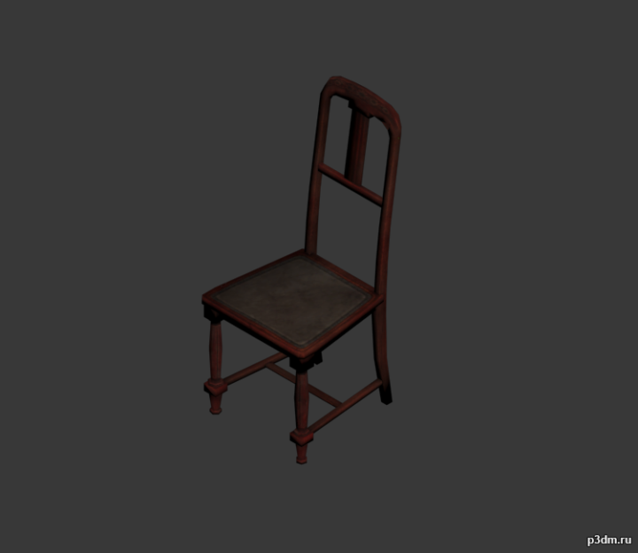 Inlay Chair 3D Model