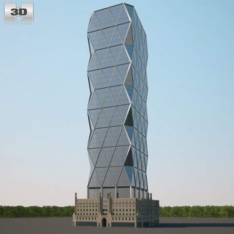 Hearst Tower 3D Model