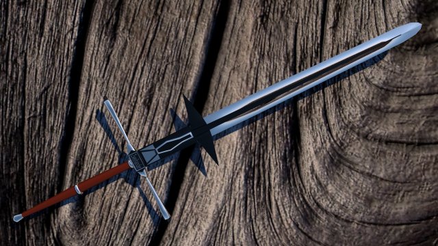 Sword – Zweihander TXTUR 3D Model