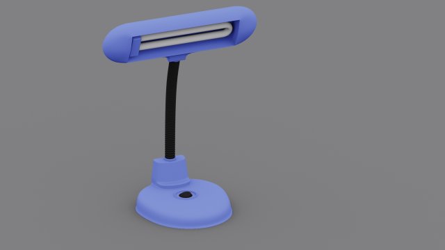 Reading Lamp 3D Model