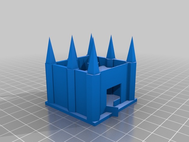 Little castle  3D Print Model