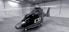 Helicopter based on Airbus H160 VIP 3D Model