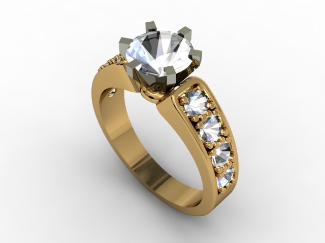 Jewellery ring 3D Model