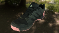 Adidas sneaker shoe low-poly 3D Model