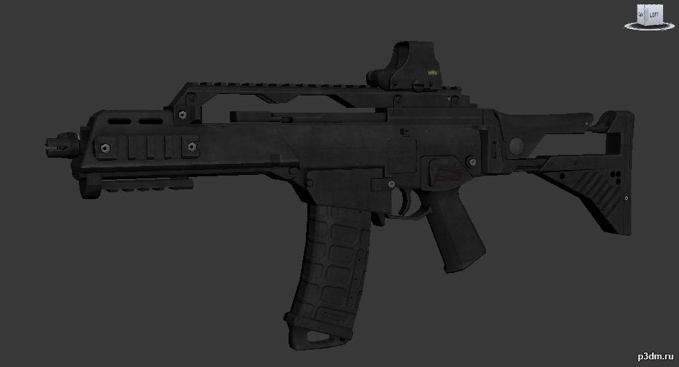 G36C 3D Model