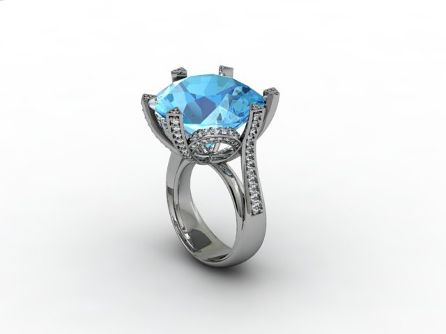 Jewellery ring 3D Model